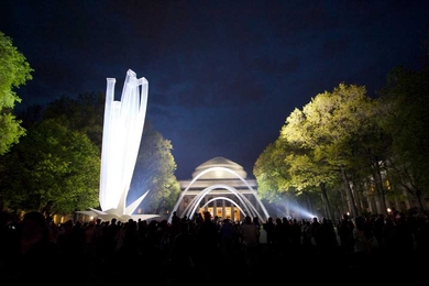 Sky Event by Otto Piene and Seth Riskin, MIT Museum.