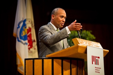 Former Massachusetts Gov. Deval Patrick