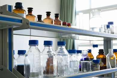 Chemical bottles
