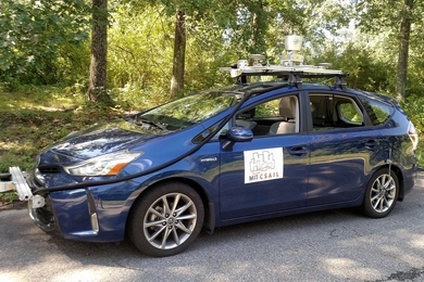 A team of MIT researchers tested MapLite on a Toyota Prius outfitted with a range of LIDAR and IMU sensors.