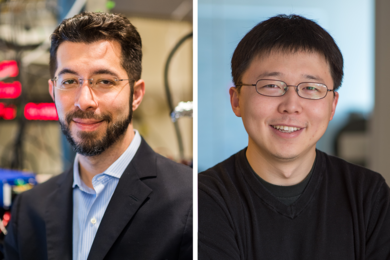 Ed Boyden (left) and Feng Zhang have been named HHMI investigators. 