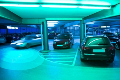 MIT engineers have developed a system for autonomous vehicles that senses tiny changes in shadows on the ground to determine if there’s a moving object coming around the corner, such as when another car is approaching from behind a pillar in a parking garage.