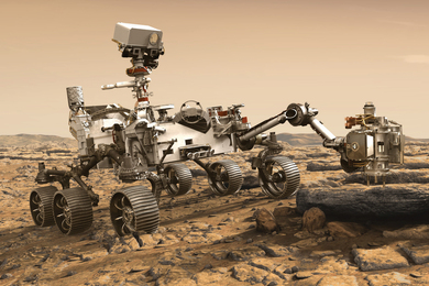 Perseverance rover.