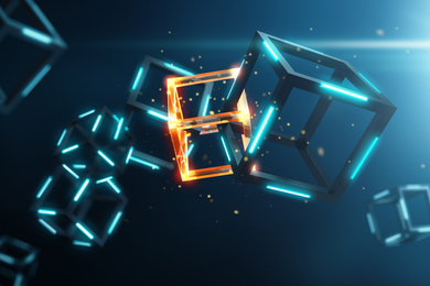 blockchain graphic