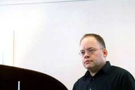 Assistant Professor Brian Robison will perform several pieces on the theremin on Feb. 14, Valentine's Day.