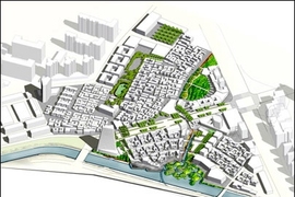 Students' design for urban green space