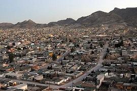 The city of Juarez, Mexico.
