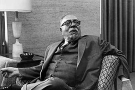 Norbert Wiener, the MIT mathematician best known as the father of cybernetics, whose work had important implications for control theory and signal processing, among other disciplines.
