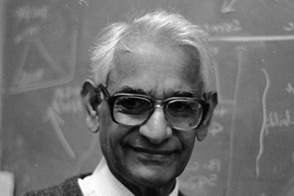 H. Gobind Khorana, MIT’s Alfred P. Sloan Professor of Biology and Chemistry emeritus