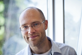 Russ Tedrake, an associate professor in the Department of Electrical Engineering and Computer Science.