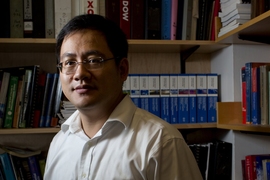 Ju Li, a professor in MIT’s departments of materials science and engineering and nuclear science and engineering.