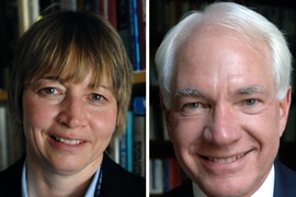 Maria Zuber and Claude Canizares