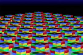 MIT engineers have devised a way to stack neurons to form three-dimensional brain tissue.