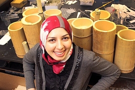 Arfa Aijazi has taken full advantage of MIT's opportunities, conducting research in England, Tanzania and Brazil. 