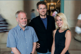 From left: Rex Britter, Carlo Ratti and Prudence Robinson of urban studies and planning and the SENSEable City Laboratory used existing infrastructure in two MIT buildings to detect mismatches between human occupancy and consumption of electricity, chilled water and steam.