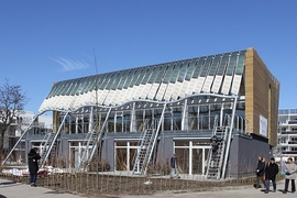 The Soft House, an innovative work/live row housing project, is demonstrating novel concepts in energy and architecture at the International Building Exhibition in Hamburg, Germany.