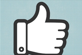 Illustration of a thumbs up icon