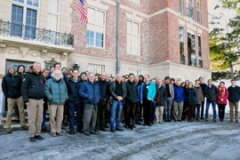 The Lorenz Center Workshop group photo, Feb. 11.