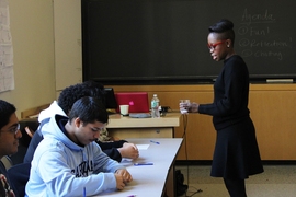 MIT SEED Academy instructor Jacqueline Nkuebe 