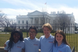 Fanta Sinayoko, Jonathan Hernandez, Kristian Sonsteby, and Corine Peifer