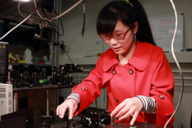 MIT physics graduate student Qiong Ma