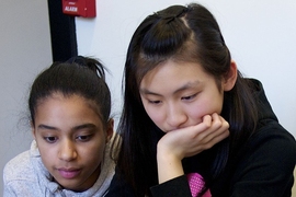 Leah Delacruz and Emily Sun