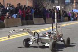 MIT Robotics Team rover on race day