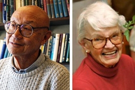 MIT professors Sidney Yip and Judith Jarvis Thomson