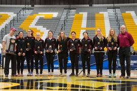 The MIT women’s cross country team