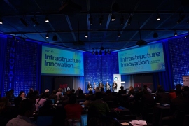 Turnout was strong for the MIT Infrastructure Innovation in a Changing Environment Conference on Nov. 20.