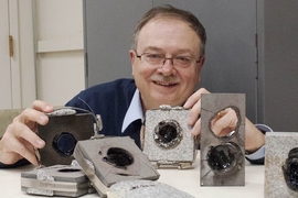 MIT senior research engineer Paul Woskov is exploring a millimeter-wave technology for drilling through rock.