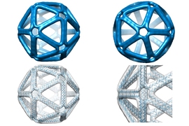 A new algorithm for DNA origami starts with a simple, 3-D geometric representation of the final shape of the object, and then decides how it should be assembled from DNA.
