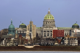 Pennsylvania State Capitol Complex in Harrisburg, Pennsylvania