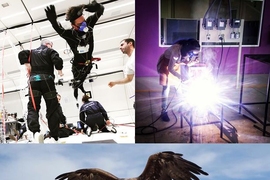 MISTI Instagram winners: (clockwise from top left) Pierre Bertrand, Navil Perez, and James Addison.