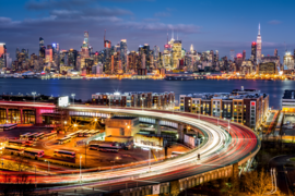 New York at night