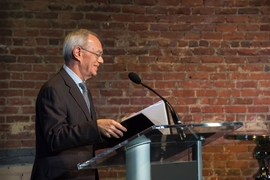 “If we hope for serious solutions to the world’s great challenges, we need to make sure the innovators working on those problems see a realistic pathway to the marketplace,” MIT President L. Rafael Reif said at an Oct. 26 event celebrating the launch of The Engine.