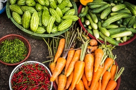 Produce is vulnerable to potential safety issues in the food supply chain.