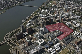 The Volpe Center site sits in close proximity to MIT’s campus.  
