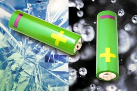 Researchers may have determined why fairly brittle electrode materials in batteries don’t crack under the strain of expansion and contraction cycles when they are used and recharged. 