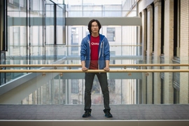 “At heart I’m still looking for good stories that explain things I see in the world around me,” says senior Kevin Zhou. 

