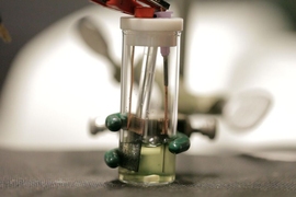 Researchers have developed a new method for removing even extremely low levels of unwanted compounds from water. The new method relies on an electrochemical process to selectively remove organic contaminants such as pesticides, chemical waste products, and pharmaceuticals.