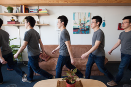 WiGait uses wireless signals to continuously measure a person's walking speed, which may help predict cognitive and motor function decline, and even certain cardiac or pulmonary diseases.