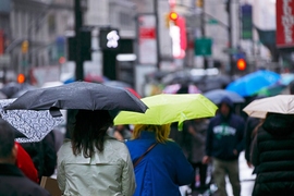 “The observations are telling us there will be increases [in extreme rainfall] at almost all latitudes, but if you want to know what’s going to happen at the scale of a continent or smaller, it’s a much more difficult question,” Paul O’Gorman says. 
