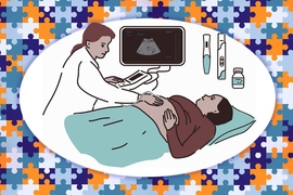 Studies have shown that mothers who experience an infection severe enough to require hospitalization during pregnancy are at higher risk of having a child with autism.
