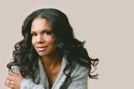 Singer and actress Audra McDonald, the 2018 recipient of the Eugene McDermott Award in the Arts at MIT, has won six Tony Awards.