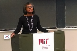 Anita Hill, a Martin Luther King Jr. Visiting Professor at MIT, is moderating a series of discussions marking the 45th anniversary of Title IX.  