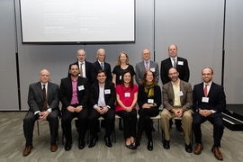A Nov. 20 reception honored the MIT faculty receiving this year’s Professor Amar G. Bose Research Grants. The program is named for the late Amar Bose ’51, SM ’52, ScD ’56, a longtime MIT faculty member and the founder of the Bose Corporation. This year’s reception also honored his son, Vanu Bose ’87, SM ’94, PhD ’99, who passed away last month. In his opening remarks, President L. ...