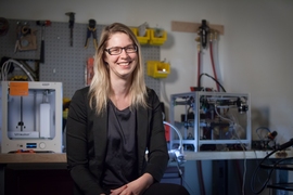 MIT professor Stefanie Mueller led the development of the new ColorMod system.