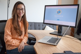 CSAIL PhD student Amy Zhang led the development of the new Squadbox tool.