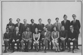 The SPURS Fellows of 1969-1970 pose for a class photo.